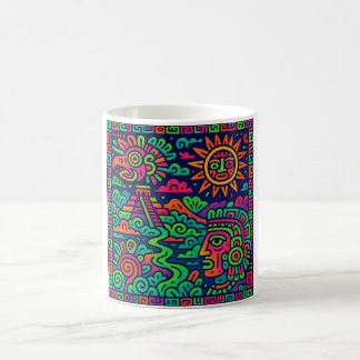 Aztec Sunrise – Neon Maya Mok