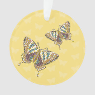 Aztec Swallowtail Acryl Ornament