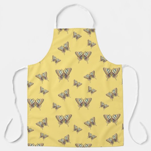 Aztec Swallowtail All-Over Print Schort (Voorkant)