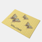 Aztec Swallowtail Deurmat (Schuin)