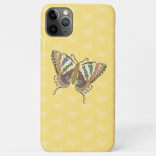 Aztec Swallowtail Hoesje-Mate Telefoonhoes Case-Mate iPhone Case (Achterkant)