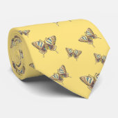 Aztec Swallowtail Mannen Stropdas (Opgerold)