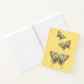 Aztec Swallowtail Spiraal Notebook Notitieboek (Binnen)