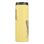 Aztec Swallowtail Thermal Tumbler Thermosbeker (Achterkant)