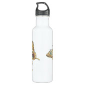 Aztec Swallowtail Water Fles (Achterkant)