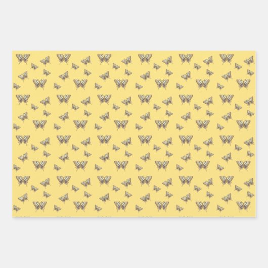Aztec Swallowtail Wrapping Paper Set (Voorkant)