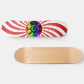 Aztec-symbool Persoonlijk Skateboard (Horizontaal)