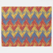AZTEC TEXTILE FABRIKPATROON FLEECE DEKEN (Voorkant (Horizontaal))