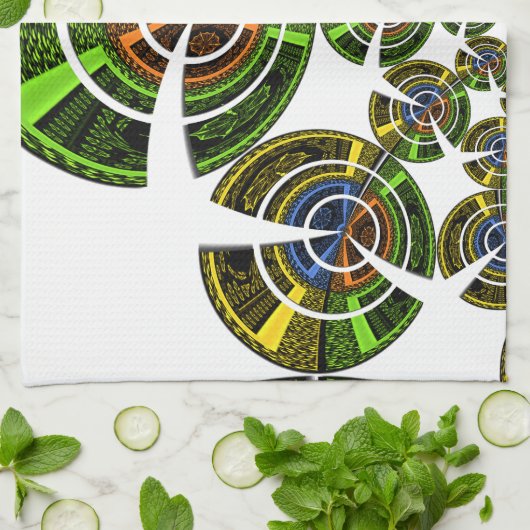 Aztec Theedoek (Gevouwen)