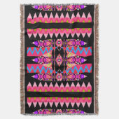 Aztec Throw Blanket Deken (Voorkant Verticaal)