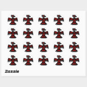 Aztec Thunderbird Ronde Sticker (Vel)