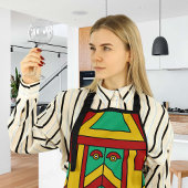 Aztec Tiki Mask Schort