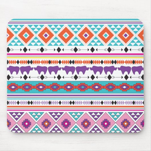 Aztec Tribal afbeelding Muismat (Voorkant)