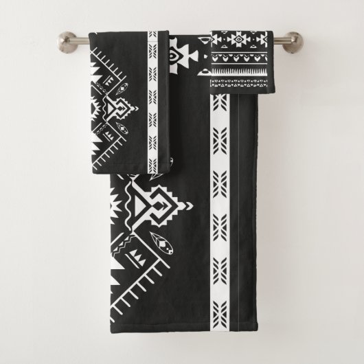 AZTEC TRIBAL - Badhanddoekset Bad Handdoek (Insitu)