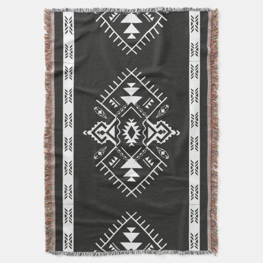 AZTEC TRIBAL - Blanket Deken (Voorkant Verticaal)