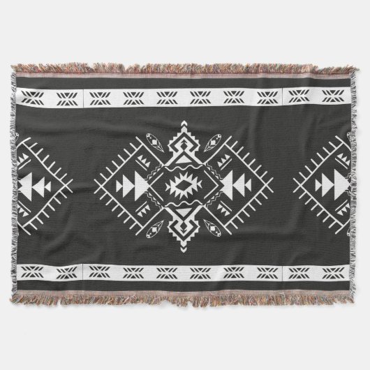 AZTEC TRIBAL - Blanket Deken (Voorkant)