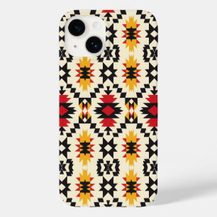 Aztec Tribal Design Case-Mate iPhone 14 Hoesje