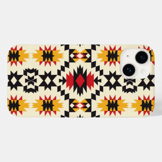 Aztec Tribal Design Case-Mate iPhone Case (Achterkant (horizontaal))