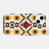 Aztec Tribal Design iPhone Hoesje (Achterkant horizontaal)