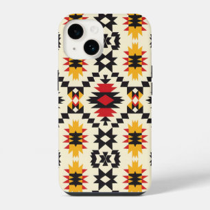 Aztec Tribal Design iPhone 14 Hoesje
