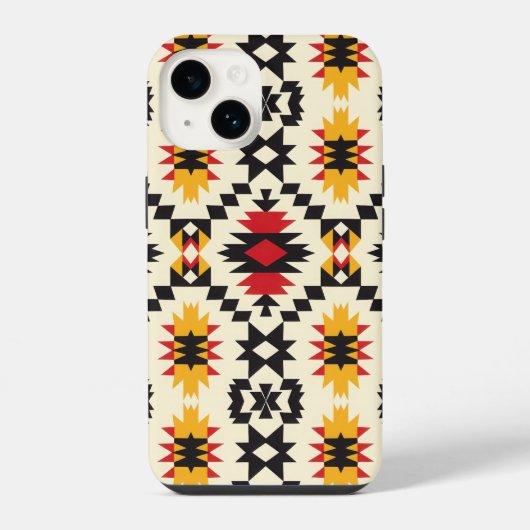 Aztec Tribal Design iPhone Hoesje (Achterkant)
