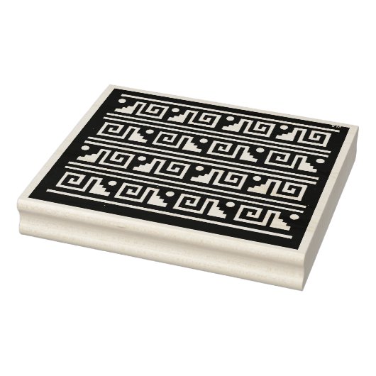 Aztec Tribal Graphic Design Stamp Rubberstempel (Stempel)