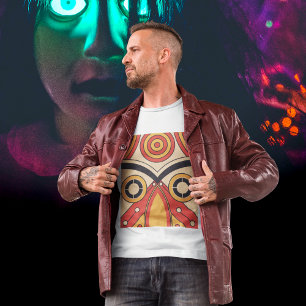 Aztec Tribal Mask T-shirt