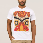 Aztec Tribal Mask T-shirt (Voorkant)