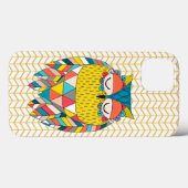 Aztec Tribal Modern Owl Illustratie Samsung Note Case-Mate iPhone Case (Achterkant (horizontaal))