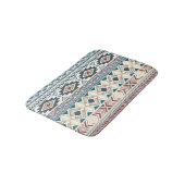 Aztec Tribal Motifs: Geometrisch naadloos ontwerp Badmat (Gekanteld)