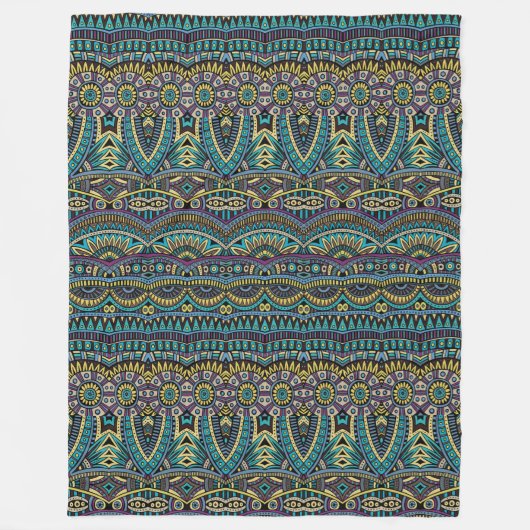 Aztec Tribal patroon home decor gooien deken (Voorkant)