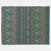 Aztec Tribal patroon home decor gooien deken (Voorkant (Horizontaal))