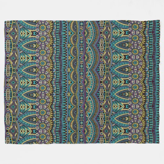 Aztec Tribal patroon home decor gooien deken (Voorkant (Horizontaal))