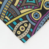 Aztec Tribal patroon home decor gooien deken (Hoek)