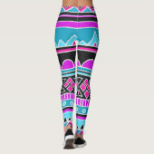 Aztec Tribal Pattern Leggings (Achterkant)
