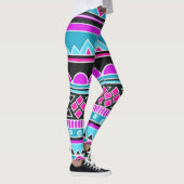 Aztec Tribal Pattern Leggings (Rechts)