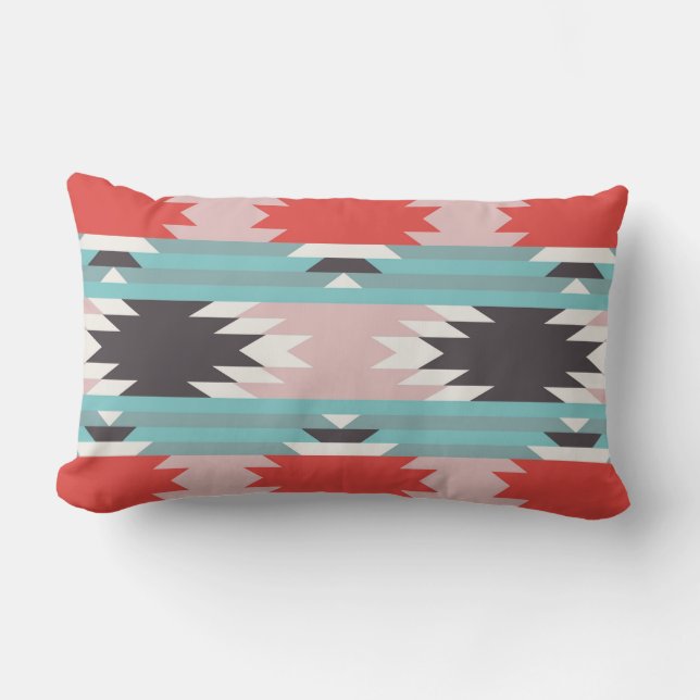 Aztec Tribal Pattern Native American Prints Kussen (Voorkant)