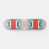 Aztec Tribal Pattern Native American Prints Persoonlijk Skateboard (Horizontaal)