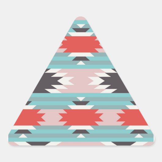 Aztec Tribal Pattern Native American Prints Sticker (Voorkant)