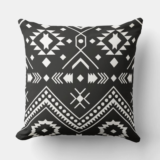 AZTEC TRIBAL - Pillow Kussen (Voorkant)