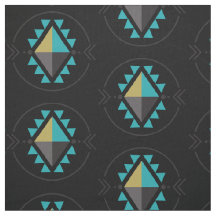 Aztec Tribal Symbool Black Pattern