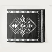 AZTEC TRIBAL - Tapijt Wandkleed (Voorkant (horizontaal))
