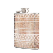  Aztec Tribal Wood Heupfles (Links)