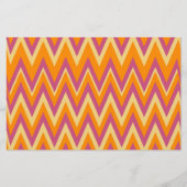 Aztec Tribal ZigZag Briefpapier (Voorkant)
