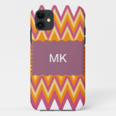 Aztec Tribal ZigZag Case-Mate iPhone Case (Achterkant)