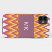 Aztec Tribal ZigZag Case-Mate iPhone Case (Achterkant (horizontaal))