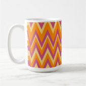Aztec Tribal ZigZag Koffiemok (Links)