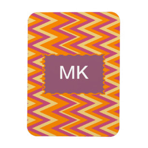 Aztec Tribal ZigZag Magneet