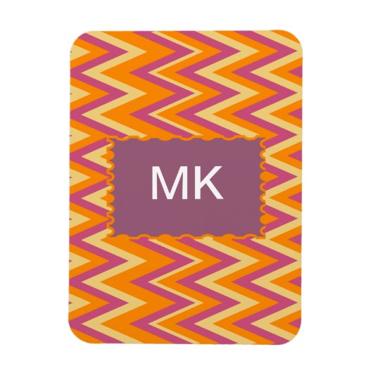Aztec Tribal ZigZag Magneet (Verticaal)