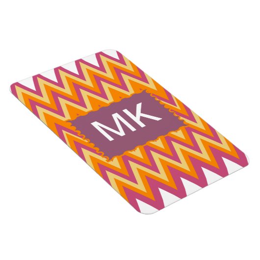 Aztec Tribal ZigZag Magneet (Rechterzijde)